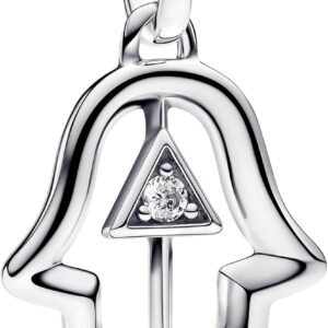 Ciondolo Pandora ME Hand of Fatima argento zirconi-0