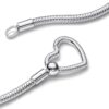 Collana PANDORA cuore argento sterling donna gioielli-1