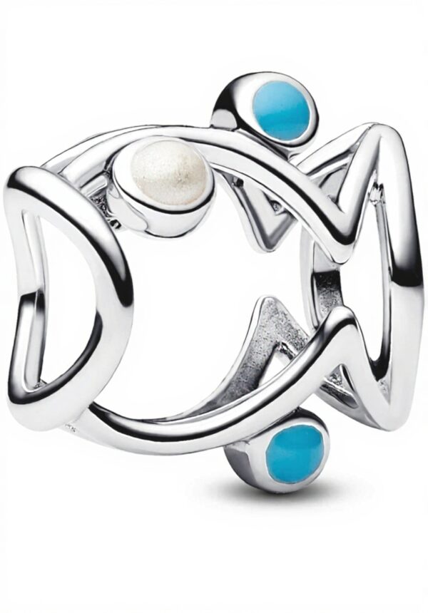 Ciondolo pesce Pandora argento Sterling donna gioielli