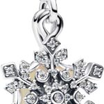 Pandora ciondolo a fiocco donna gioielli regalo elegante-0