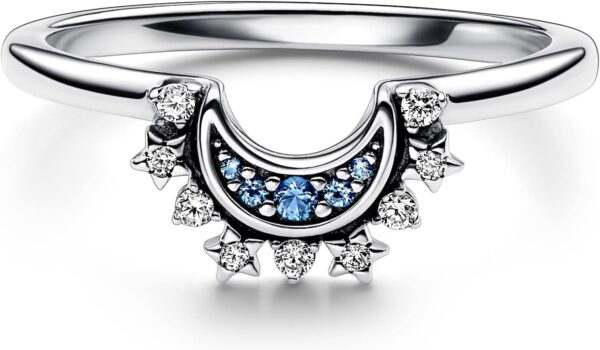 Anello PANDORA luna celeste argento zirconia cubica donna-1