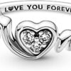 Anello PANDORA Mom argento zirconia regalo mamma-1