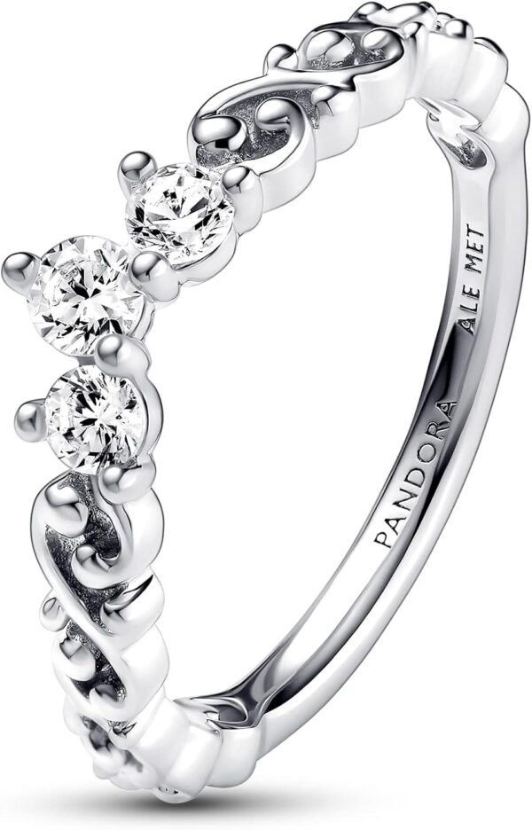 Anello PANDORA regale argento zirconia cubica donna-2