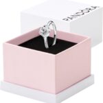 Anello PANDORA rosa argento zirconia cubica donna-0