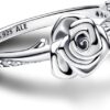 Anello PANDORA rosa argento zirconia cubica donna-2