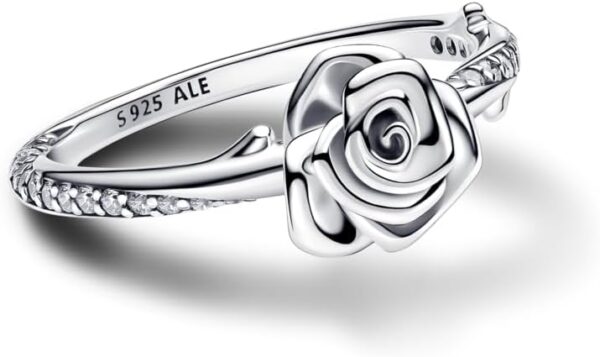 Anello PANDORA rosa argento zirconia cubica donna-2