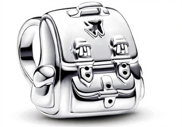 Charm viaggi PANDORA argento sterling aereo zaino