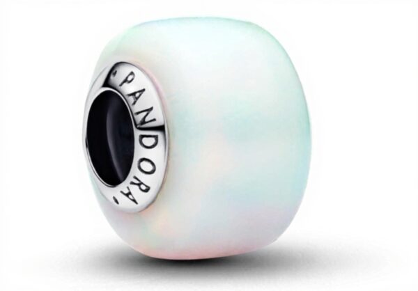 Charm brillante PANDORA argento sterling resina sintetica