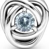 Charm Cerchio Eterno PANDORA argento zirconia cubica-3