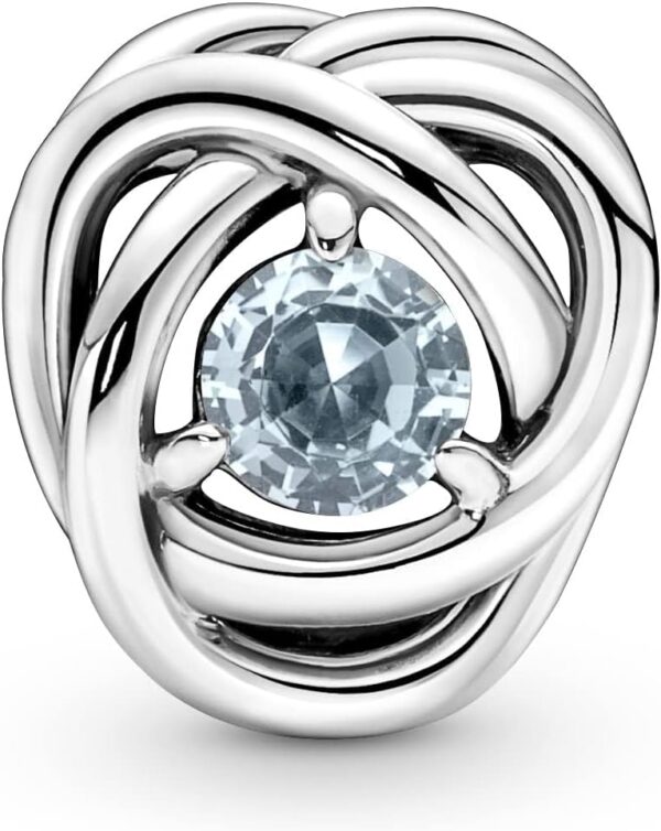 Charm Cerchio Eterno PANDORA argento zirconia cubica-3