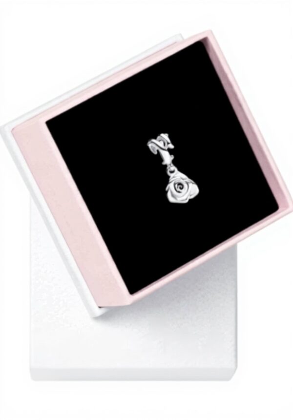 Ciondoli PANDORA argento rosa natura donna gioielli