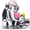 PANDORA Charm Dumbo Disney Argento Sterling Compatibile-0