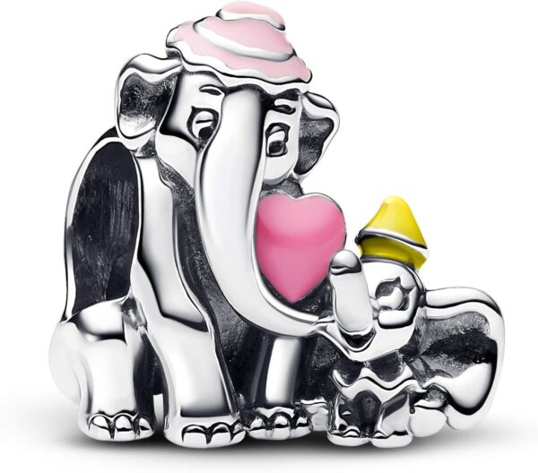 PANDORA Charm Dumbo Disney Argento Sterling Compatibile-0