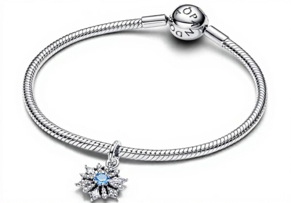 Ciondolo Pandora Frozen Elsa argento zirconia cristallo