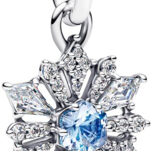 Ciondolo Pandora Frozen Elsa argento zirconia cristallo-0