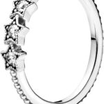 Anello stelle PANDORA argento zirconia cubica donna-0