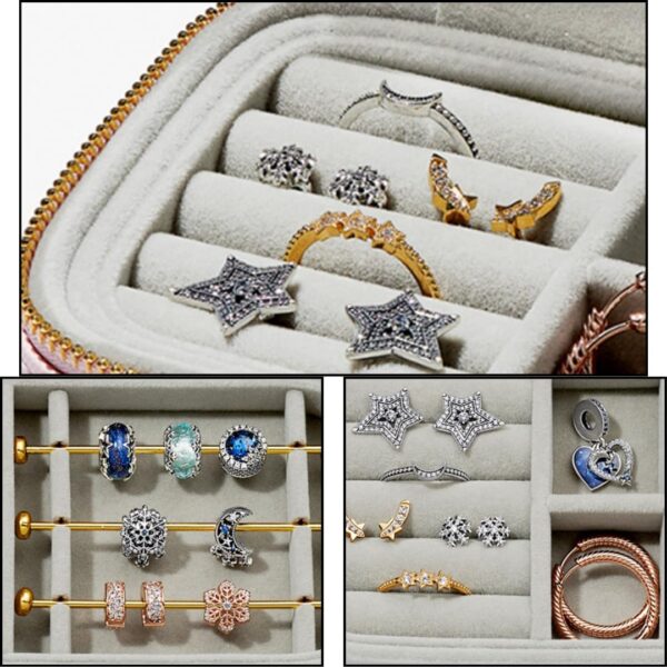 Portagioie PANDORA organizer viaggio grigio sicuro-6