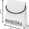 Scatola gioielli PANDORA ecologica elegante bianco regalo-1