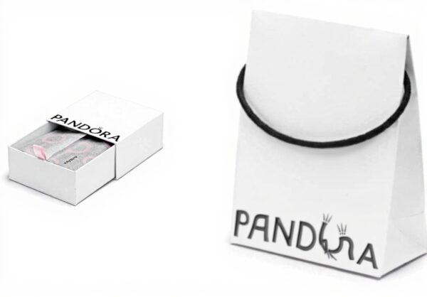 Set imballaggio ecologico PANDORA borsa scatola bracciale