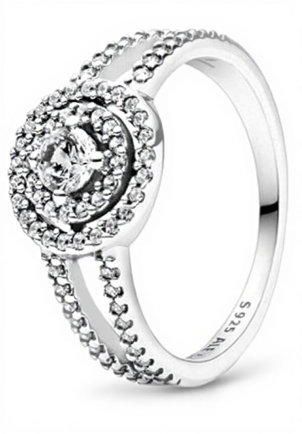 Anello PANDORA scintillante argento zirconia cubica donna