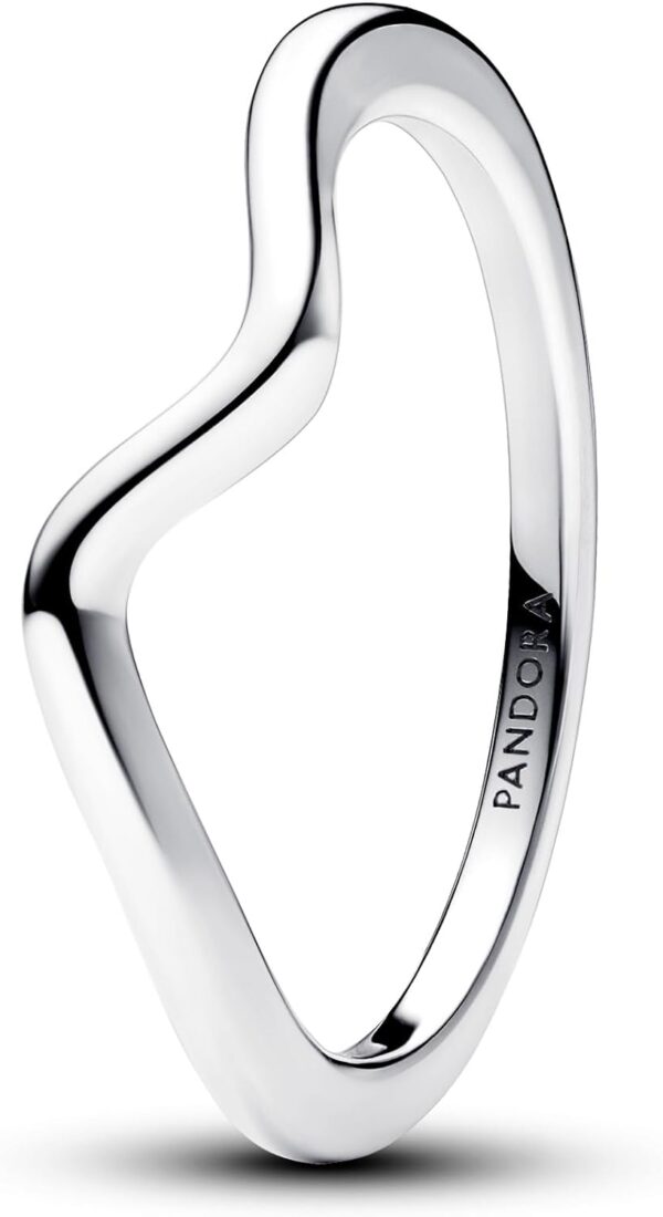Anello Onda Pandora argento sterling donna gioielli-0