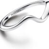 Anello Onda Pandora argento sterling donna gioielli-1