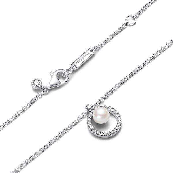 Collana Pandora Timeless perle coltivate zirconia cubica-2