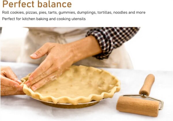 Mattarello in Legno Acouto per Pasta Pizza Sfornone