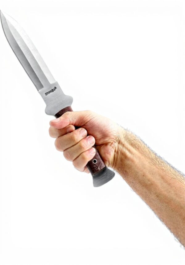 Coltello da caccia Perkins acciaio carbonio lama fissa