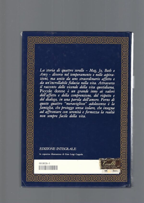 Piccole Donne Libro Librisaggi Lettura Bambini Classico-1