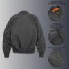 PITBULL Giacca Uomo Bomber Mezza Stagione Nylon Cerniere-3