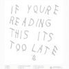 Poster Drake Tela Decorazione Parete Album If Youre Reading