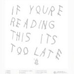 Poster Drake Tela Decorazione Parete Album If Youre Reading