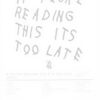 Poster su tela Drake If Youre Reading This Its Too Late
