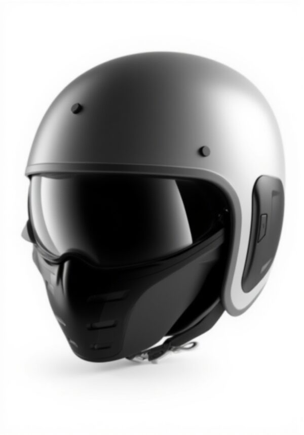 Casco Jet Shark S-Drak 2 Fibre Adattabile per Occhiali