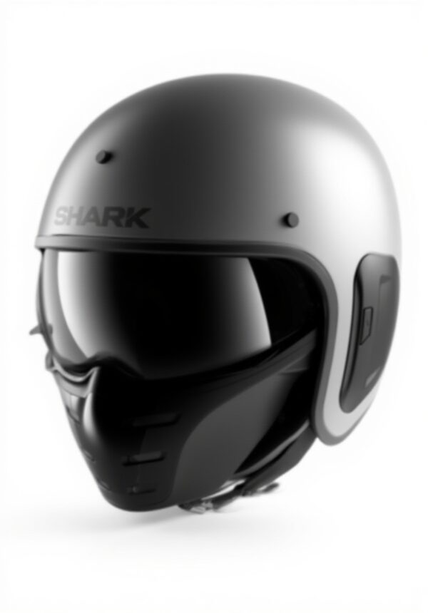 Casco Jet Shark S-Drak 2 Fibre Adattabile per Occhiali