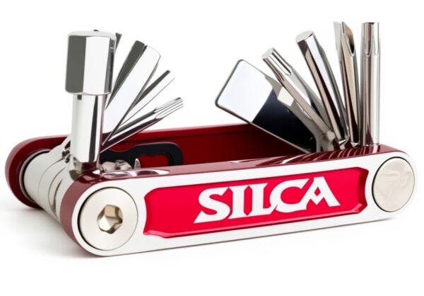 Coltello Militare Italiano SILCA Tredici Rosso Multiutensile