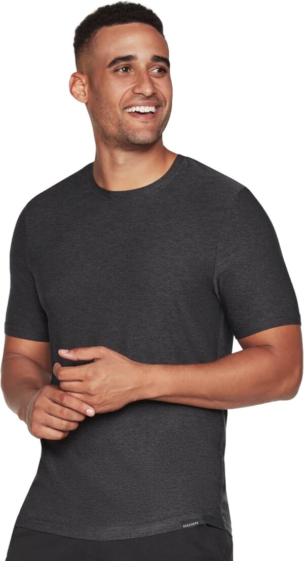 Skechers Godri T-Shirt Uomo Maglia Cotone Comoda-2