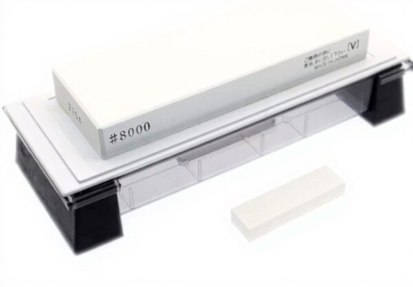 Pietra affilatura giapponese Suehiro Cerax grana 8000 base