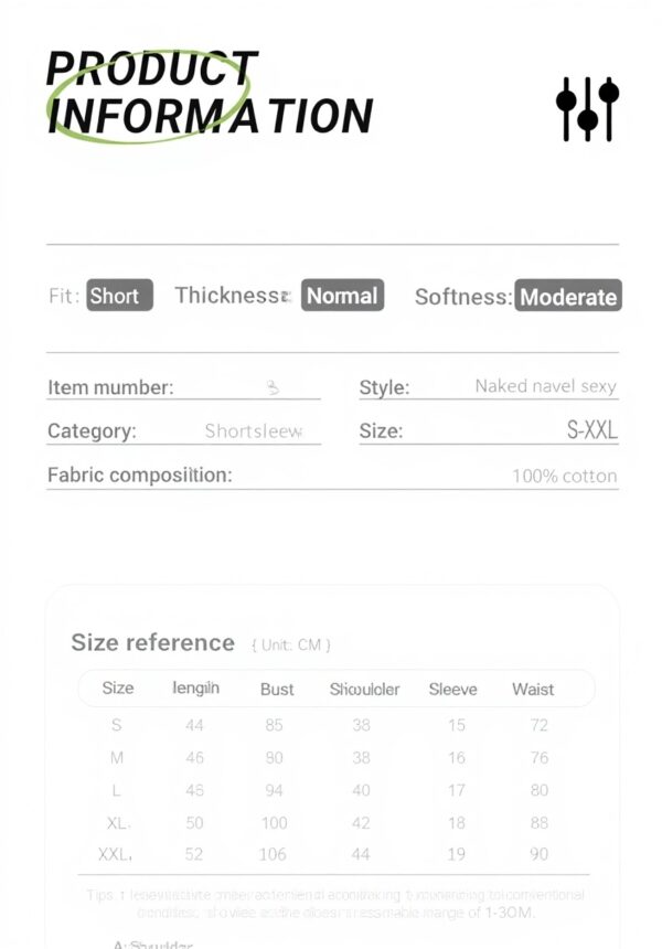 T-shirt cotone vintage Y2k donna scollo rotondo Generic