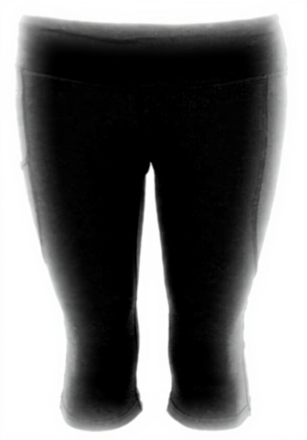 Pantaloni escursionismo Ternua Abu Capri riciclati Nero