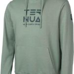 Felpa con cappuccio Ternua Fogo Island Loden frost Uomo-0