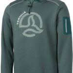 Felpa con cappuccio Ternua Fox Point verde uomo-0