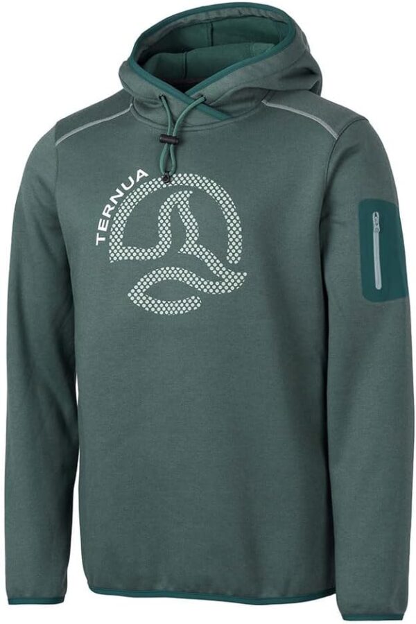 Felpa con cappuccio Ternua Fox Point verde uomo-0