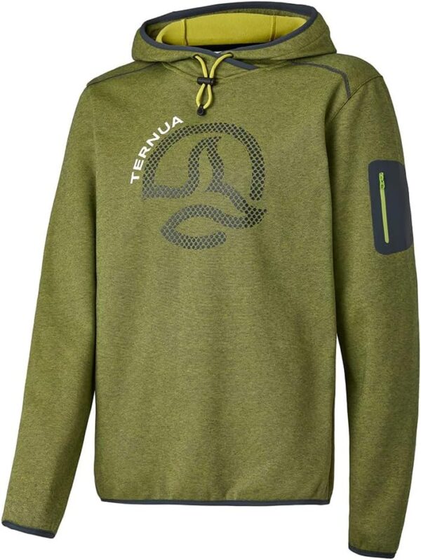 Felpa Uomo Ternua Fox Point Verde Senza Cappuccio-0