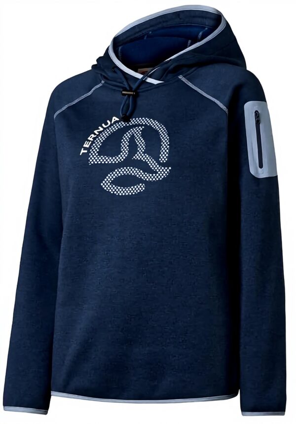 Felpa Ternua Fox Point Uomo Blu Outdoor Comoda