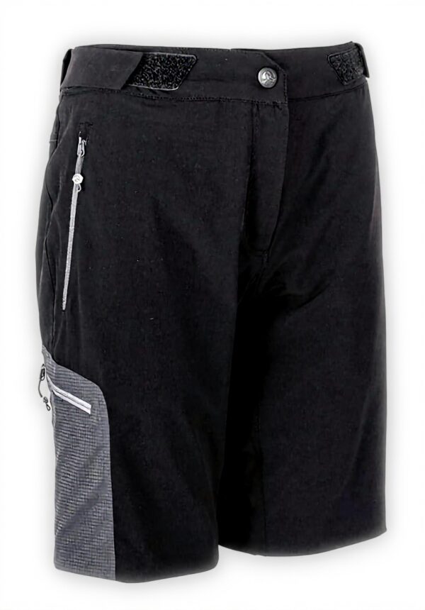 Ternua Kultus Shorts Donna Escursionismo Pantaloni Black
