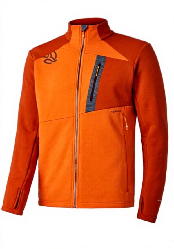 Giacche di pile Ternua Punjak Uomo Arancione Escursionismo