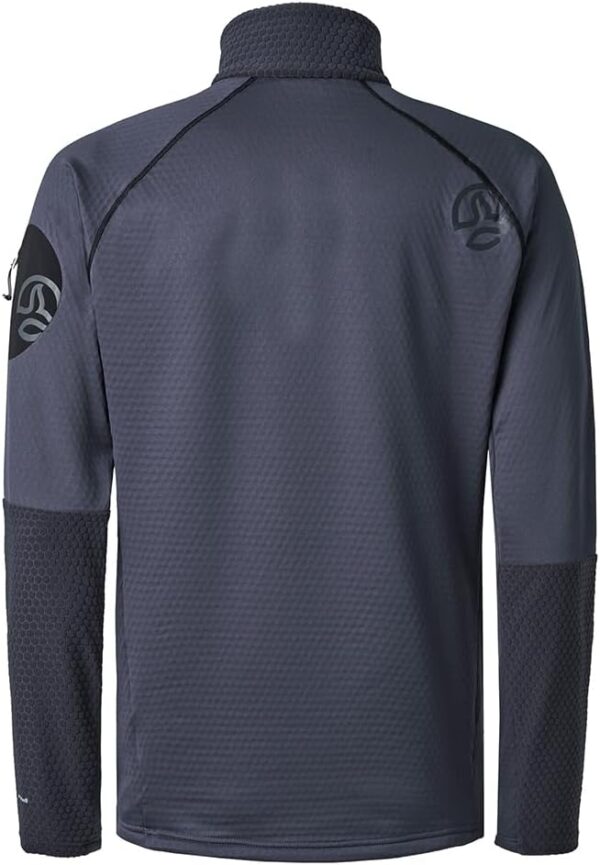 Felpa Ternua Ragger Half Zip Uomo Grigio 2XL-1