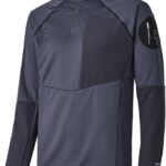 Felpa Ternua Ragger Half Zip Uomo Grigio Senza Cappuccio-0
